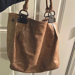 Authentic MIU MIU leather bag with platinum hardware - great condition